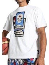 μπλούζα κοντομάνικη puma hoops deck 624776-01 ανδρικό