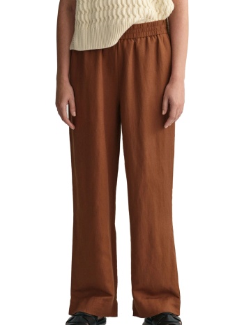 παντελόνι υφασμάτινο gant linen visocse pull on 4150214-229 σε προσφορά