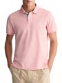 μπλούζα polo gant contrast pique rugger με logo 2062026-671-bubblegum pink ανδρικό