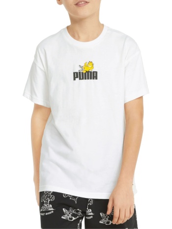μπλούζα κοντομάνικη puma x garfield graphic tee 533429-02 σε προσφορά