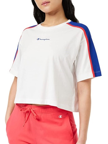 μπλούζα κοντομάνικη champion crewneck croptop 116229-ww001 σε προσφορά