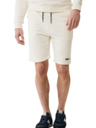 σορτς mexx basic with print tu1624033m-off white ανδρικό