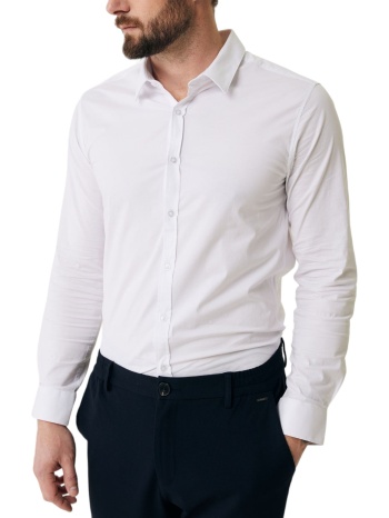 πουκάμισο μακρυμάνικο mexx bob basic tu1501033m-white σε προσφορά