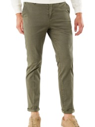παντελόνι υφασμάτινο mexx printed chino ji1318023m-army green ανδρικό