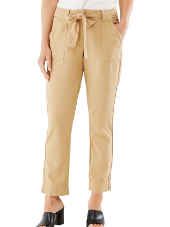 παντελόνι υφασμάτινο mexx with tie ji1304023w-dark sand σε προσφορά