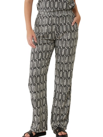 παντελόνι υφασμάτινο mexx straight leg all over print σε προσφορά