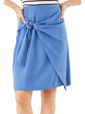 φούστα mexx knotted front xc1702023w-mid blue γυναικείο σε προσφορά