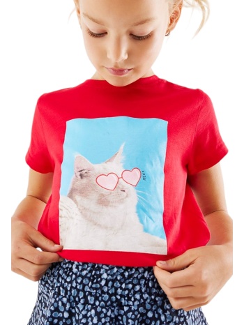 μπλούζα κοντομάνικη mexx artwork zn2159023g-red κορίτσι σε προσφορά