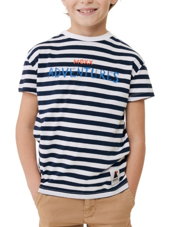 μπλούζα κοντομάνικη mexx with stripes and artwork σε προσφορά