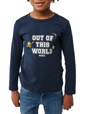 μπλούζα μακρυμάνικη mexx artwork zn2127026b-navy αγόρι σε προσφορά