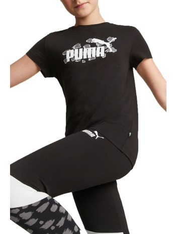 μπλούζα κοντομάνικη puma ess animal 673516-01 κορίτσι σε προσφορά