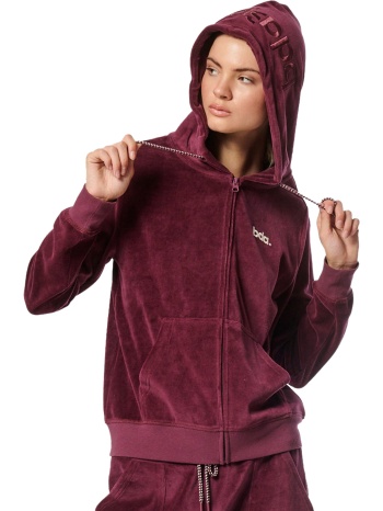 ζακέτα body action velour hoodie 071319-13 γυναικείο σε προσφορά