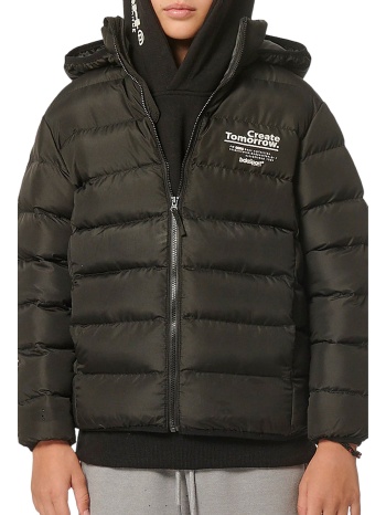 μπουφάν body action puffer jacket with detachable hood σε προσφορά
