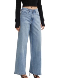 παντελόνι jean dkny wide leg dj4m4007-f3l-bryant wash γυναικείο