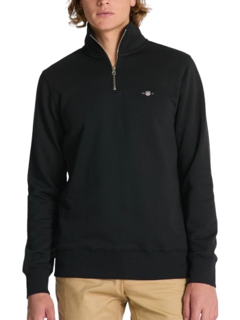 μπλούζα μακρυμάνικη gant reg shield half zip σε προσφορά