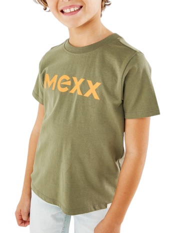 μπλούζα κοντομάνικη mexx logo zn2184023b-army green αγόρι σε προσφορά