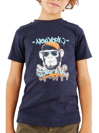μπλούζα κοντομάνικη mexx artwork zn2185023b-navy αγόρι σε προσφορά