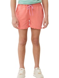 σορτς mexx ruffle tu1612033g-coral κορίτσι