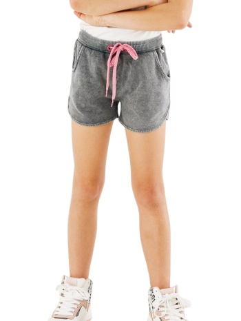 σορτς mexx sweat acidwash tu1631023g-dark grey κορίτσι σε προσφορά