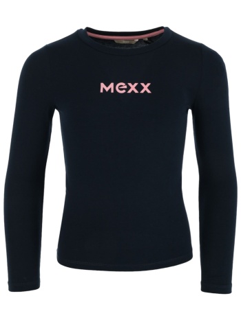 μπλούζα μακρυμάνικη mexx basic tu2108999g-navy κορίτσι σε προσφορά