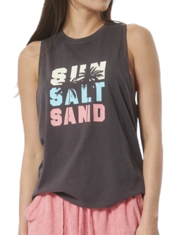 μπλούζα αμάνικη body action enjyme wash oversized σε προσφορά