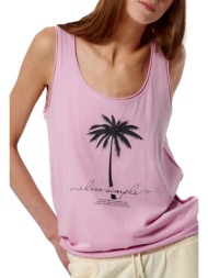 μπλούζα αμάνικη body action regular fit beach 041424-13c γυναικείο