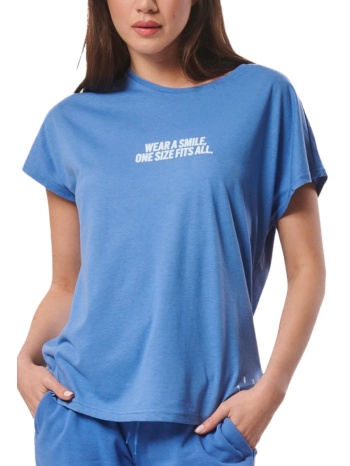 μπλούζα κοντομάνικη body action relaxed fit 051421-04i σε προσφορά