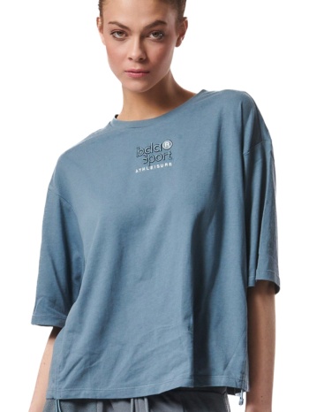 μπλούζα κοντομάνικη body action drawcords loose 051426-04f σε προσφορά