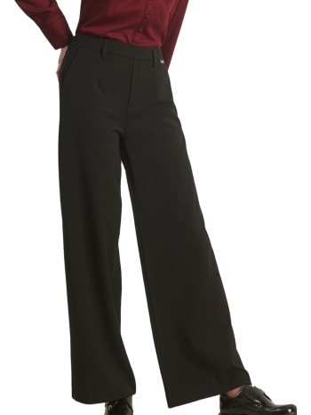 παντελόνι υφασμάτινο attrattivo wide leg 9913493-black
