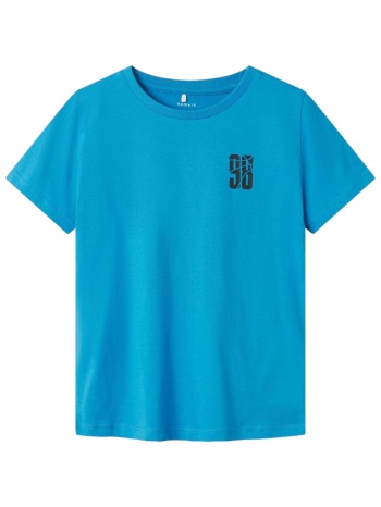 μπλούζα κοντομάνικη name it nkmherra 13226112-swedish blue σε προσφορά