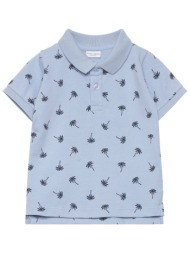 μπλούζα polo name it nmmvolo 13227485-chambray blue αγόρι