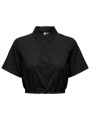 πουκάμισο κοντομάνικο only onlkala alicia short emb life wvn 15319138-black γυναικείο