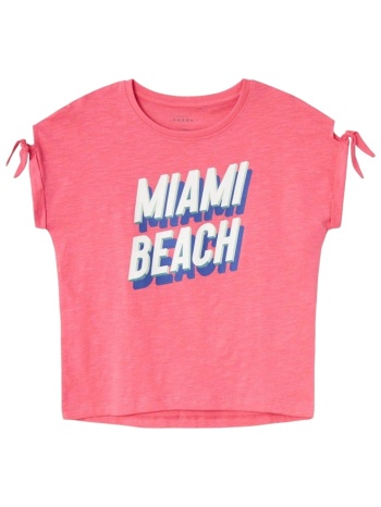 μπλούζα κοντομάνικη name it nkfveet 13228191-camelia rose  σε προσφορά