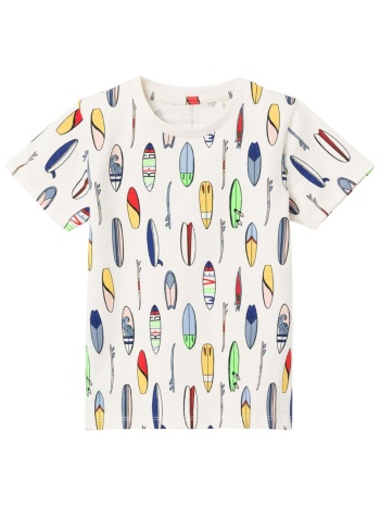 μπλούζα κοντομάνικη name it nmmflyne 13228653-jet stream σε προσφορά