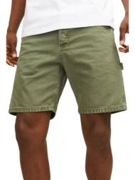 σορτς jack & jones jjitony jjcarpenter wi 050 12252814-deep lichen green ανδρικό