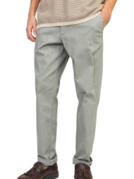 παντελόνι υφασμάτινο jack & jones jpstmarco jjfury ana 12206198-agave green ανδρικό