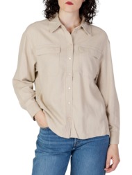 πουκάμισο μακρυμάνικο only ovlcaro ovs linen 15278795-oxford tan γυναικείο