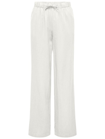 παντελόνι υφασμάτινο only onlcaro mw linen bl pull σε προσφορά