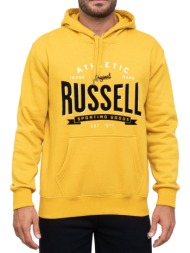 μπλούζα μακρυμάνικη russell athletic rifle pull over hoody a3026-2-355 ανδρικό