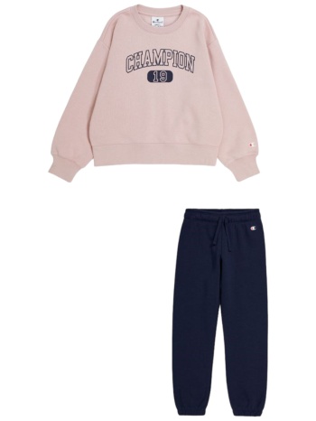 αθλητική φόρμα champion crewneck suit 404834-ps124 κορίτσι