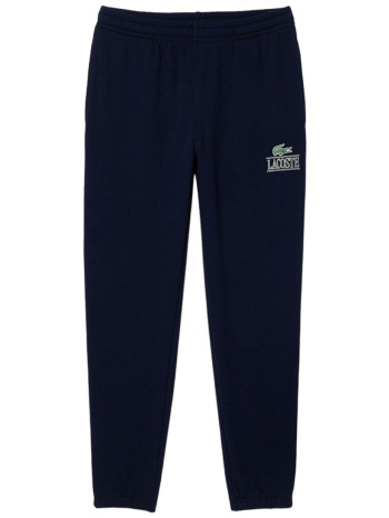 παντελόνι υφασμάτινο lacoste signature print sweatpants σε προσφορά