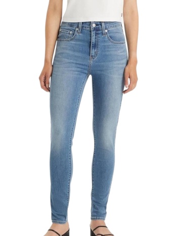 παντελόνι jean levi`s denim 721 high rise skinny med indigo σε προσφορά