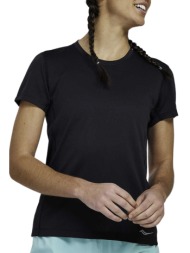 μπλούζα κοντομάνικη saucony fortify saw800449-bk γυναικείο