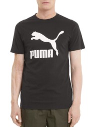 μπλούζα κοντομάνικη puma classics logo 530088-01 ανδρικό