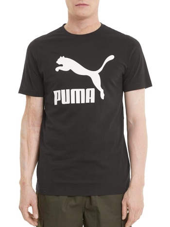 μπλούζα κοντομάνικη puma classics logo 530088-01 ανδρικό σε προσφορά