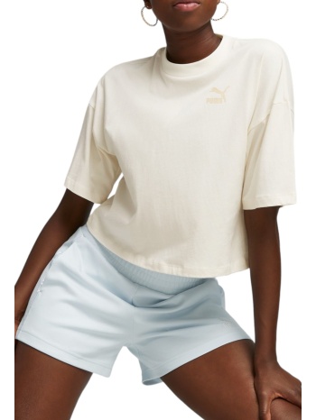 μπλούζα κοντομάνικη puma classics oversized tee 621381-99 σε προσφορά