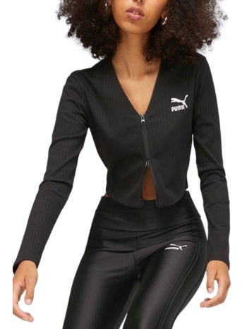 ζακέτα puma classics ribbed 621403-01 γυναικείο σε προσφορά