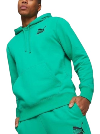 μπλούζα μακρυμάνικη puma classics super puma graphic hoodie σε προσφορά