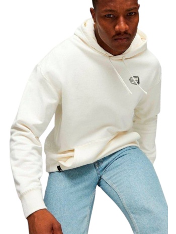 μπλούζα μακρυμάνικη puma downtown graphic hoodie tr σε προσφορά