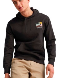 μπλούζα μακρυμάνικη puma classics brand love hoodie tr 621342-01 ανδρικό